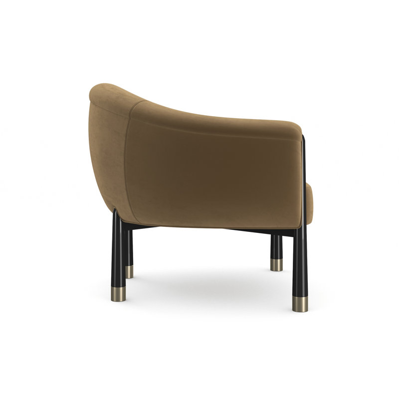 BATON ACCENT CHAIR, Brown