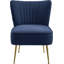 Eckhart Velvet Wingback Chair-1045182635