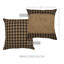 Coussin Black Check