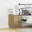 Bedside Cabinet 39 X 34.5 X 50 Cm Engineered Wood-740092964