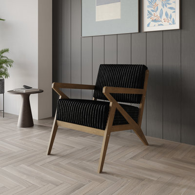 Fauteuil d'appoint en velours