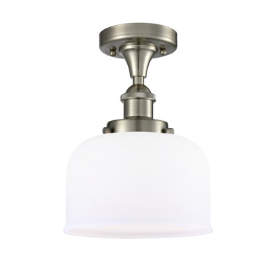 Plafonnier semi-encastré 1 lumière 8 po
