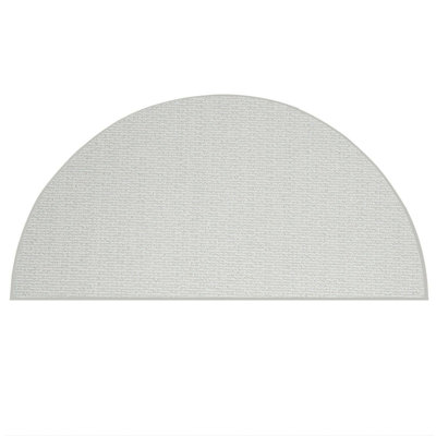 Abstract Contemporary Striped Pattern Modern Plush Two Tone High Low Pattern Rug Carpet| Pet & Kids Friendly| Great For Events Wedding - Iconic Ivory Cream, 7' Hexagon Area Rug