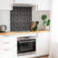 Narelle 30 x 30 cm PVC Singular Tile in Black/White