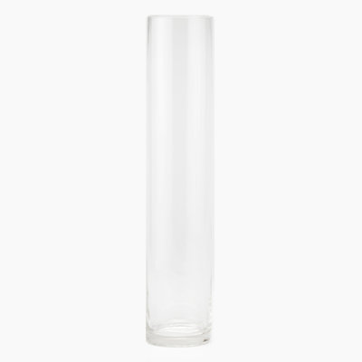 Vase de table en verre cylindrique Monico