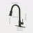 Single Handle High Arc Pull Out Kitchen Faucet,Single Level Stainless Steel Kitchen Sink Faucets With Pull Down Sprayer-118350854
