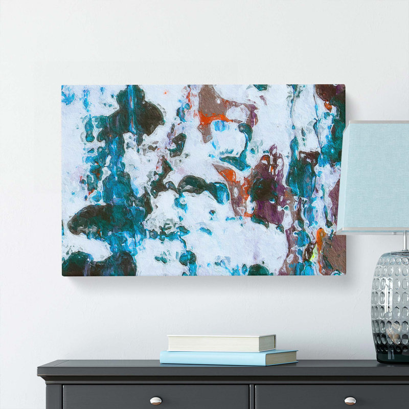 Abstract Art Painting Vol.69 - Wrapped Canvas, 40cm H x 60cm W x 3cm D