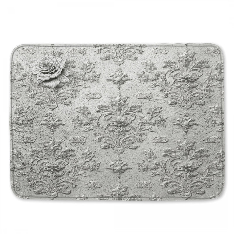 Tapis de bain Ornate, L 24 po x L 17 po