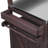 53.3" Outdoor Kitchen Island With Raised Shelf, Solid Wood Storage Cabinet With Stainless Steel Top, Outdoor Rolling Grill Cart With Internal Storage Rack, Adjustable Shelf, Spice Rack-836068172