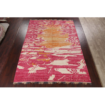 One-of-a-Kind Area Rug Pink