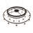 75" Wide Mason Jar 24 Light Chandelier
