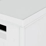 Set Of 2 Collapsible Stackable Rolling File Boxes With Lids And 10 Hanging Files, Portable Plastic Storage Organizer Or File Cabinet With Wheels For Home Or Office