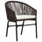 Kuo 3 Piece Lounge Chair with Cushions-197686711