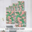 Oiseaux de paradis roses et verts - Toile tendue avec châssis de qualité supérieure - Prêt à être accroché-2073455291