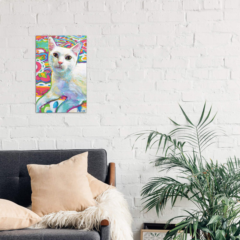 Felicia - Wrapped Canvas Painting, 66.04 cm H x 45.72 cm W x 3.175 cm D