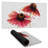 Two pink daisies - 15.75"x31.50" Desk mat