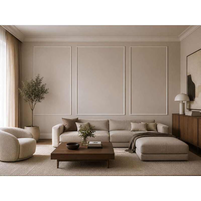 Rail de chaise H 3/4 po x l 96 po x P 3/8 po