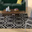 Tapis en laine touffeté à la main Deedie-19272551