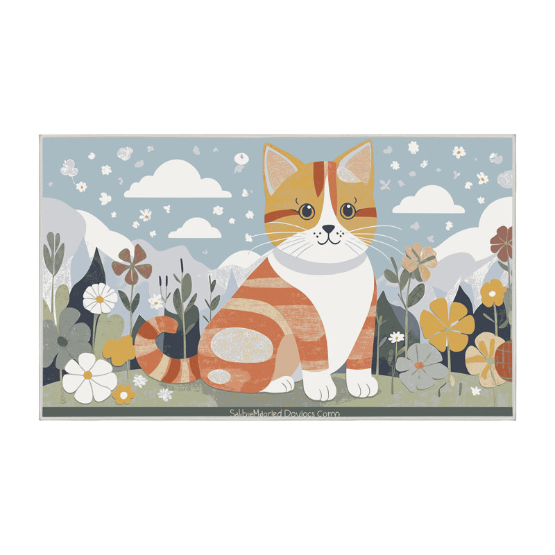Tapis pour enfants East Urban Home, Rectangle 5 pi x 7 pi