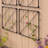Quilt Block-Diagonals Wall Trellis Panels (4 panels)