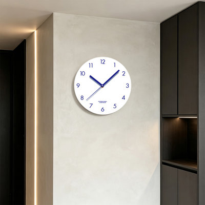 Horloge murale bleue Klein Klein