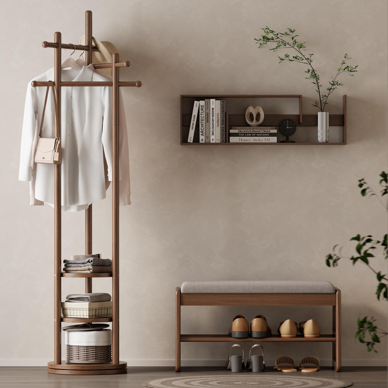 40cm Clothing Rack, Brown