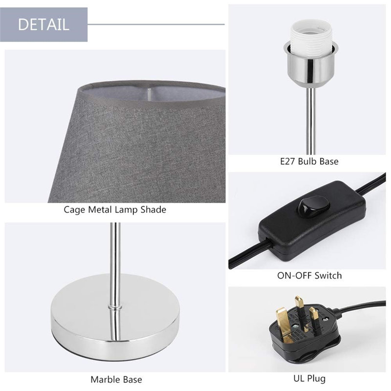 Metal Table Lamp