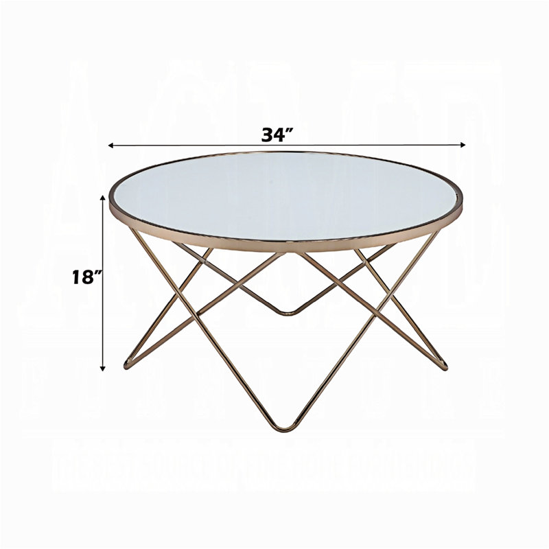 Table basse ronde