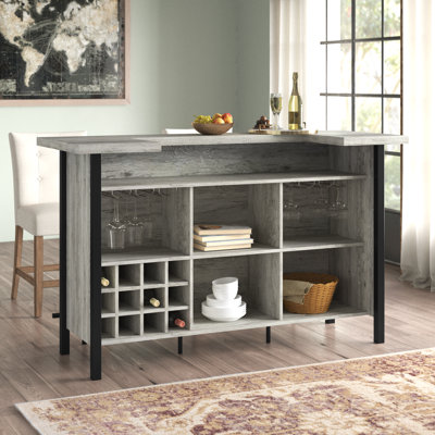 Cattan Bar with Wine Storage