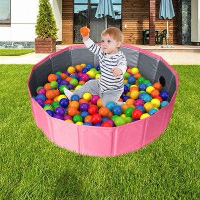 Laidley PVC Round Pet Pool 20cm H x 80cm W x L