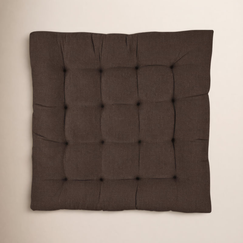 Antoni Sunbrella® Floor Square Indoor/Outdoor Pillow Cover & Insert, Canvas Java