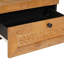 50cm W Solid Wood Bedside Table-2108288872