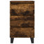 Airo 40 cm W Iron Bedside Table-1166563586