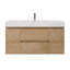 Ensemble de meuble-lavabo mural simple 48 po Carol-Ann-906657486
