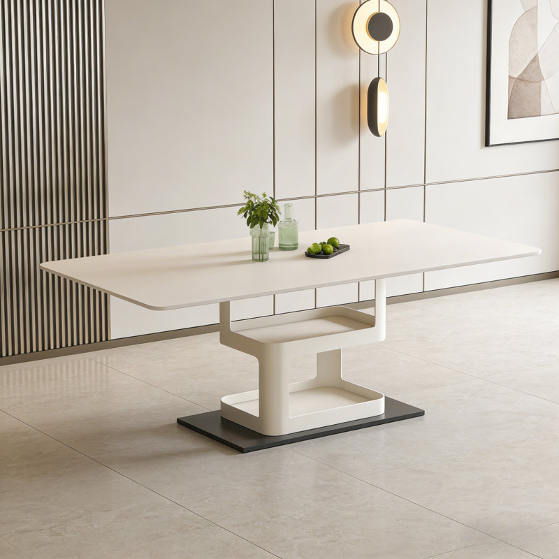 French Simple Cream Style Dining Table