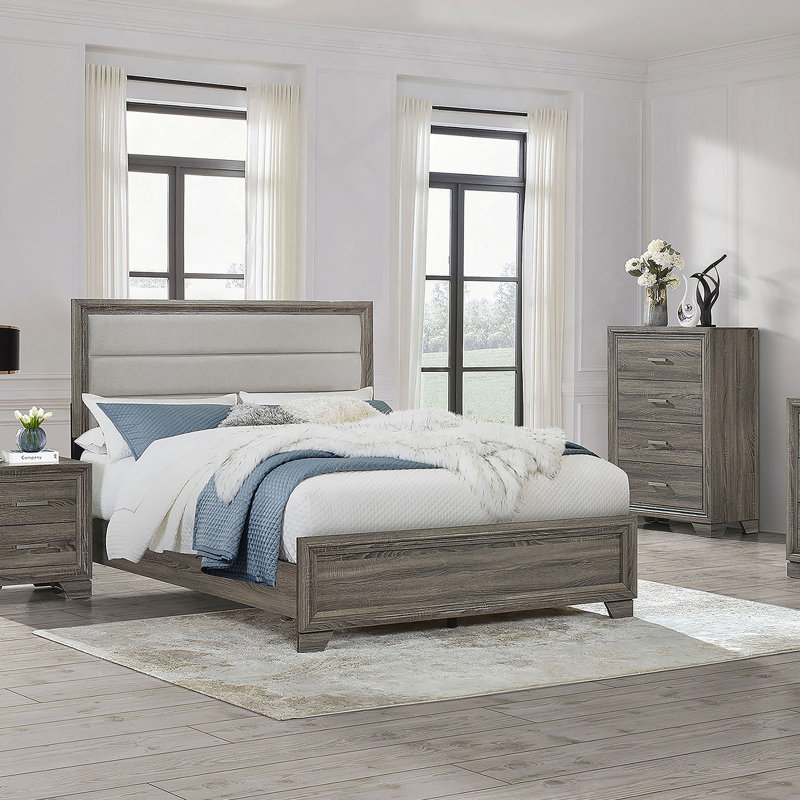Commode à 6 tiroirs en chêne brun