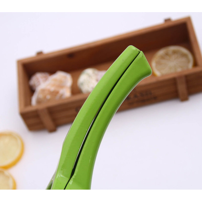 Presse-agrumes manuel en métal citron, Vert