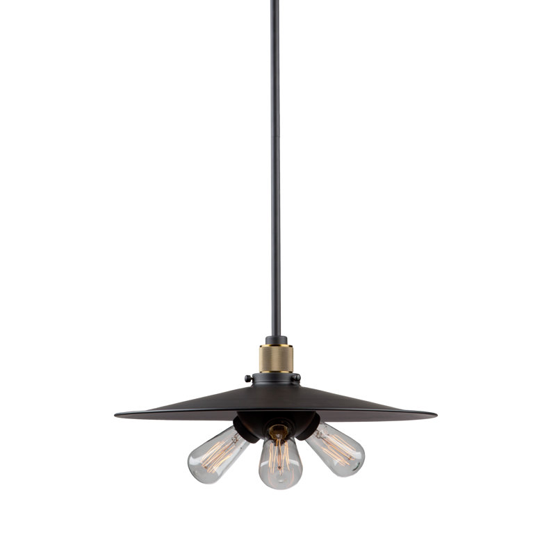Luminaire suspendu conique à 3 lumières Jersey