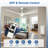 60'' White Modern Ceiling Fan Indoor/Outdoor Fan for Patios with Light and Remote Control 6-Speed Mute Reversible Motor Time-971294415