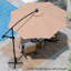Parasol en porte-à-faux 120 "avec manivelle-1735961532