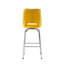 Bacarri Swivel Upholstered Counter Stool with Metal Frame-2096985572