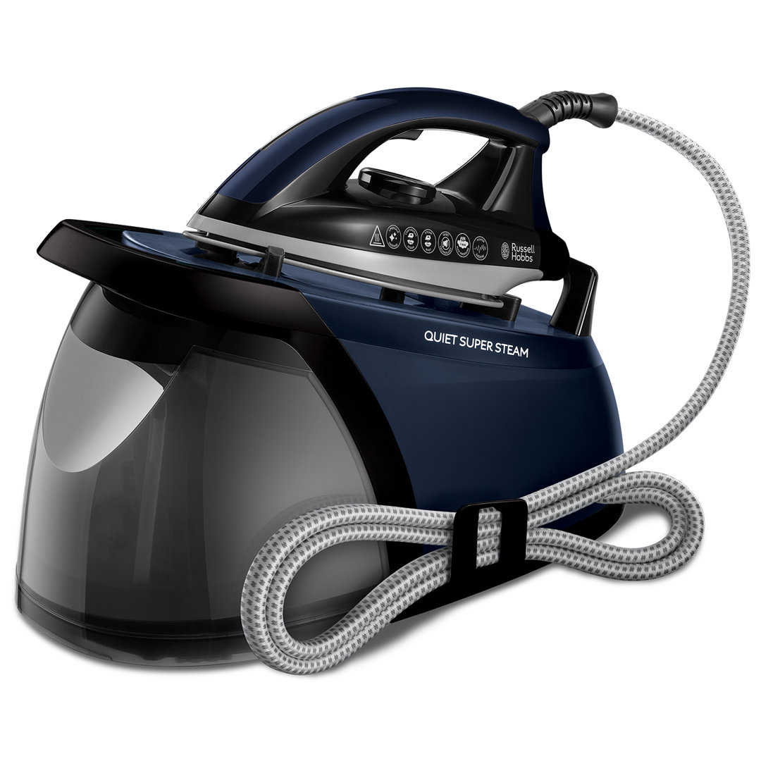 Russell Hobbs Super Corded Steam Generator Iron - Blue (Marks/Needs Descale) - Image 9