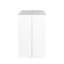 Bureau multifonction Brigg, console extensible 118,50 po, blanc, console de construction, matériau, extensible, pièce d'extérieur à l'abri de la pluie
