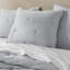 Soft Bedding Sets Cotton Gauze 26x26 Embroidered Euro Sham For Home