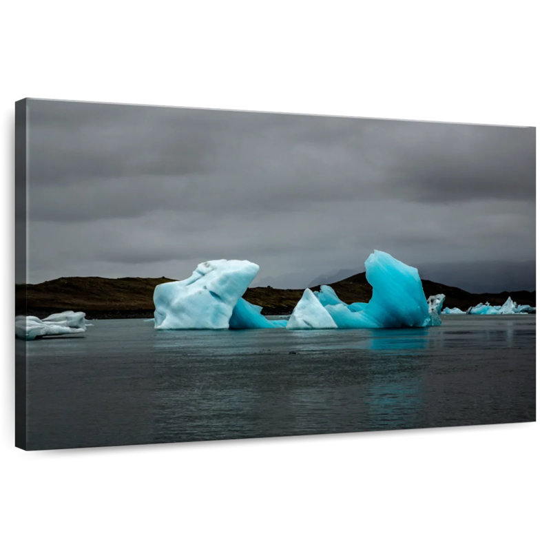 Alvord Floating Glaciers, 26" H x 39" W