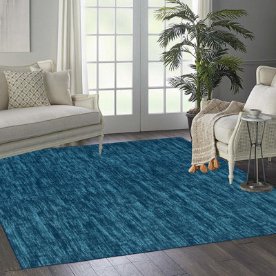 Tapis d'intérieur lavable à la machine, moderne, antidérapant, antidérapant et pliable