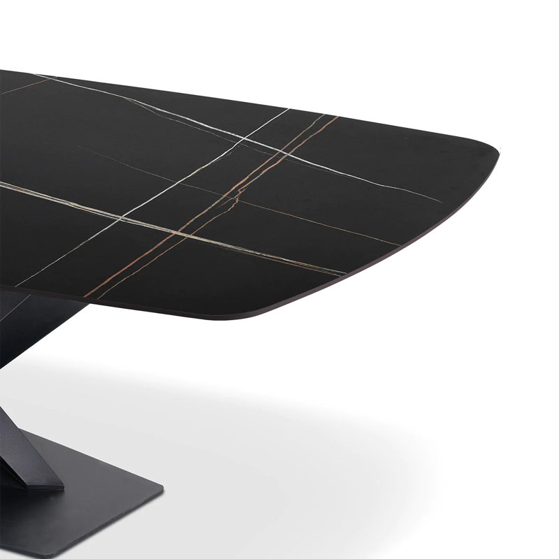 Kyliyah Rectangular, Dining Table, Rectangular Dining Table, Modern Dining Table, Dining Room Table, Stone Dining Table