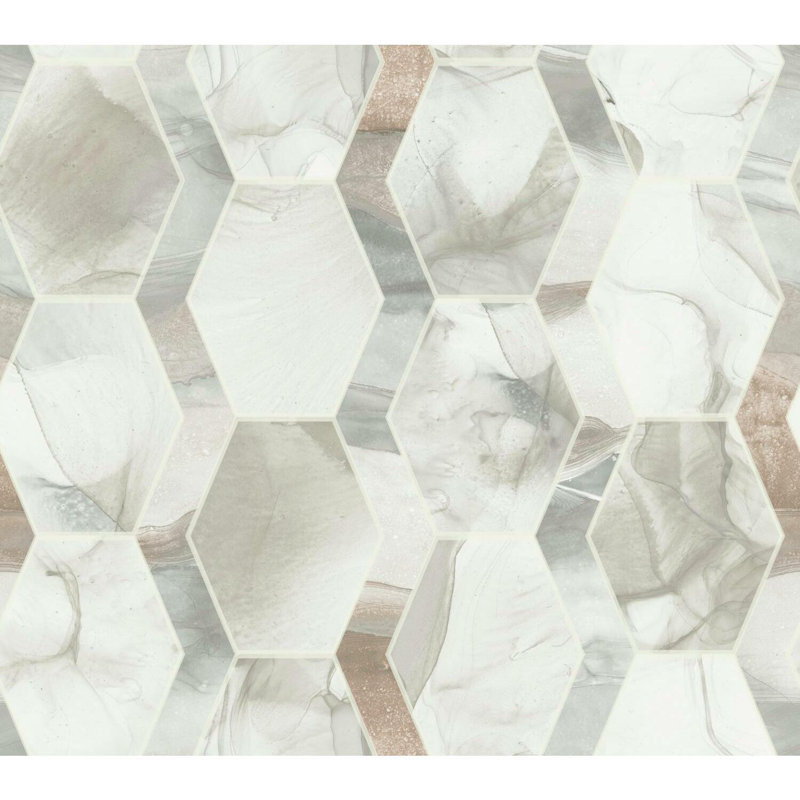 Rouleau de papier peint L 27 pi x l 27 po, Taupe