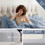 Ensemble d'édredon plissé avec draps Bed-in-a-Bag-103134058-103134064