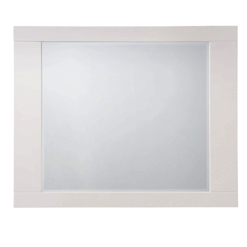 White High Gloss Finish Mirror